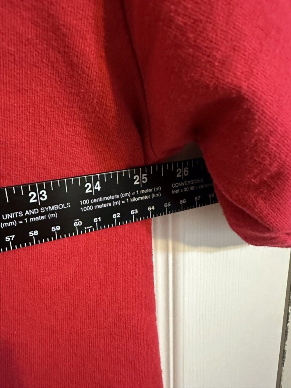 Vintage USA Star Zip Front Hoodie Jacket Red Women’s Medium Patriotic Y2K Casual - Picture 6 of 9
